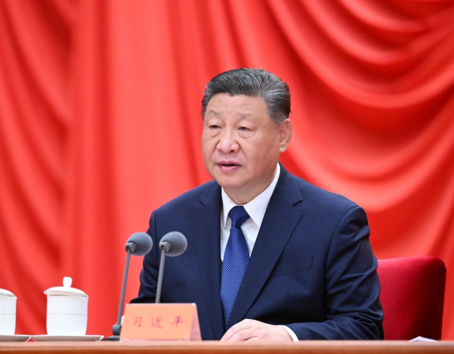 1月6日,中共中央总书记、国家主席、中央军委主席习近平在中国共产党第二十届中央纪律检查委员会第四次全体会议上发表重要讲话。
